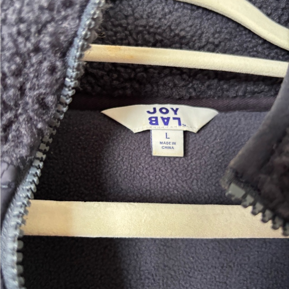 Joylab fleece pullover zip - Picture 2 of 3